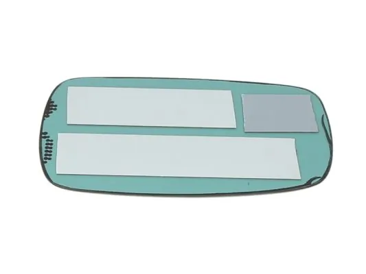 BLIC 6102-01-0093P Mirror Glass, exterior mirror