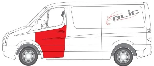 BLIC 6015-00-3548123P Interior Door Panel
