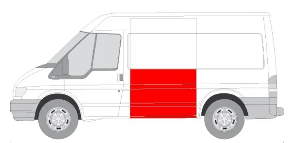 BLIC 6505-06-2509102P Quarter Panel
