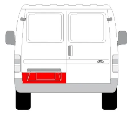 BLIC 6508-01-2515155P Interior Door Panel