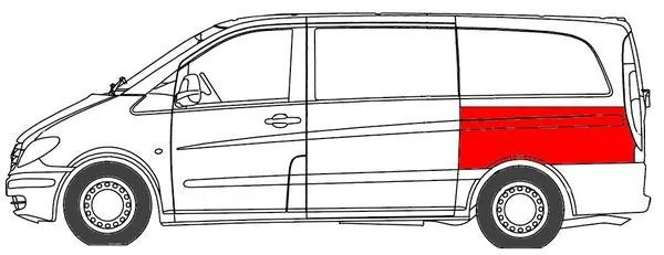 BLIC 6504-03-3542593P Inner Wing Panel