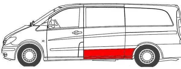 BLIC 6505-06-3542013K Entry plate