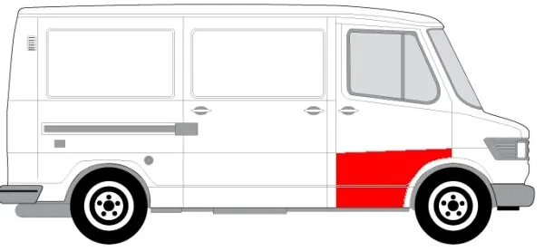BLIC 6015-00-3545124P Interior Door Panel
