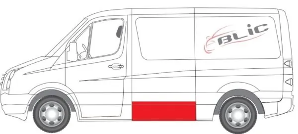 BLIC 6505-06-3548011P Quarter Panel