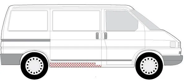 BLIC 6505-06-9558012P Entry plate