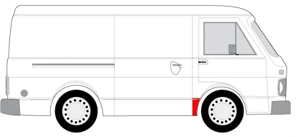 BLIC 6504-03-9560322P Inner Wing Panel