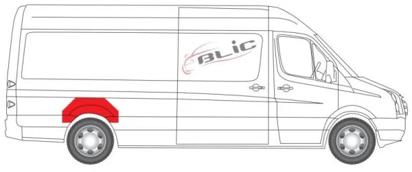 BLIC 6504-03-3547592K Quarter Panel