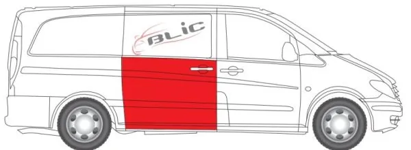 BLIC 6508-01-3542152P Interior Door Panel