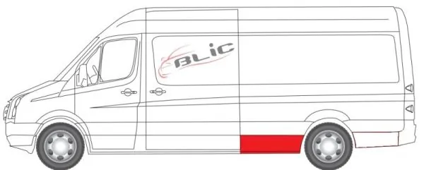 BLIC 6504-03-3548591P Inner Wing Panel