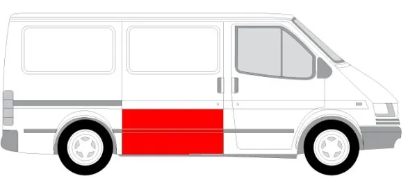 BLIC 6508-01-2515158P Interior Door Panel
