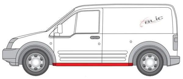 BLIC 6505-06-2507015P Entry plate