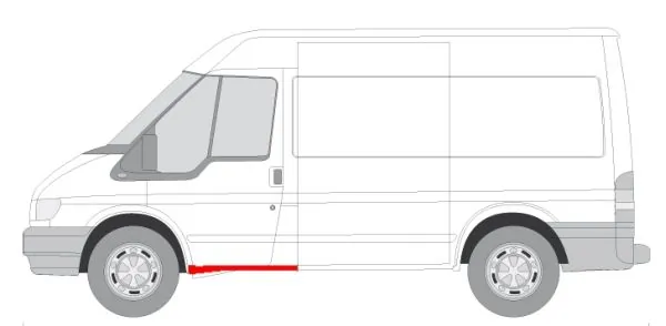 BLIC 6505-06-2509041P Entry plate