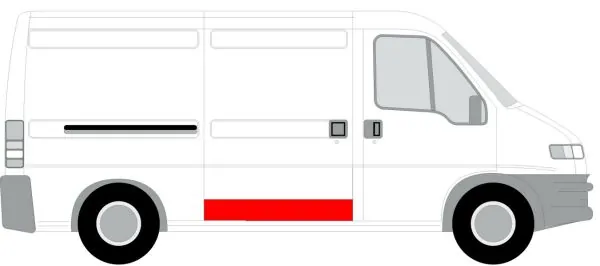 BLIC 6015-00-2092150P Interior Door Panel