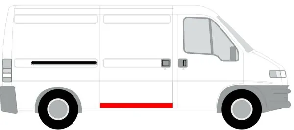 BLIC 6015-00-2092120P Interior Door Panel