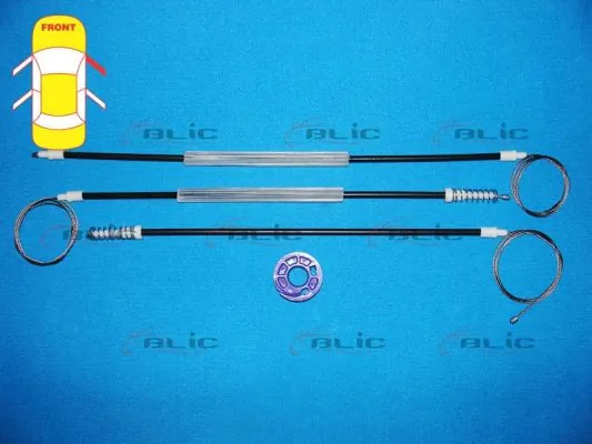Repair Kit, window regulator 6205-01-053806P