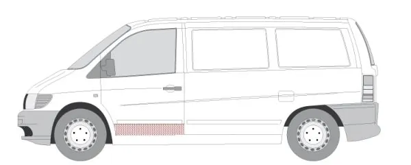 BLIC 6015-00-3541131P Interior Door Panel