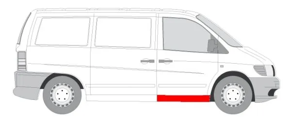 BLIC 6505-06-3541002K Entry plate