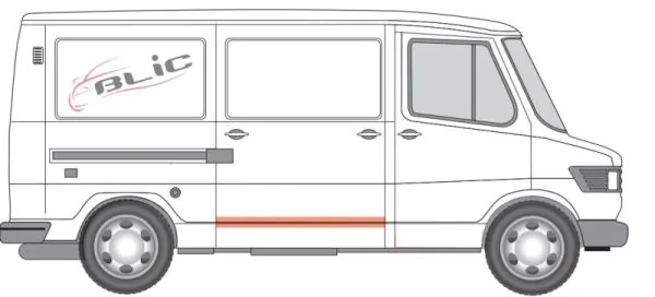 BLIC 6505-06-3545500P Roller Guide, sliding door