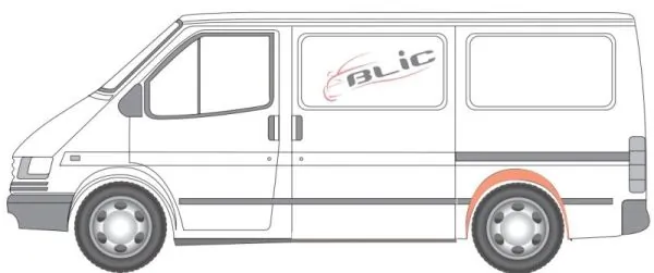 BLIC 6504-03-2515551P Inner Wing Panel