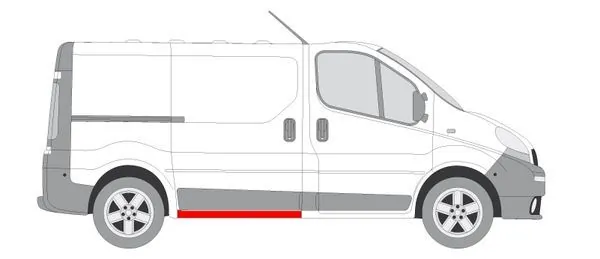 BLIC 6505-06-6061503P Rocker Panel