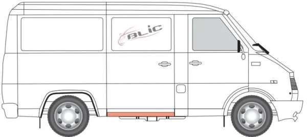 BLIC 6505-06-1150004P Entry plate