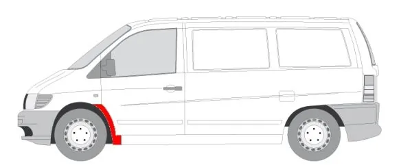 BLIC 6504-03-3541331P Inner Wing Panel