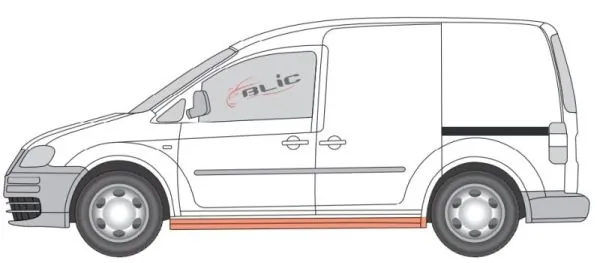 BLIC 6505-06-9571011P Entry plate