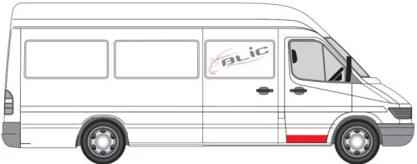 BLIC 6015-00-3546130P Interior Door Panel