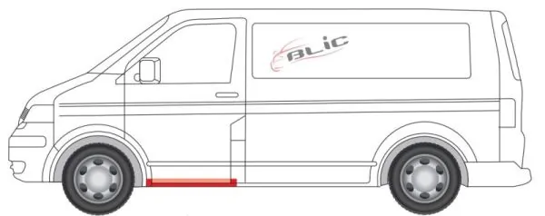 BLIC 6505-06-9568015P Entry plate
