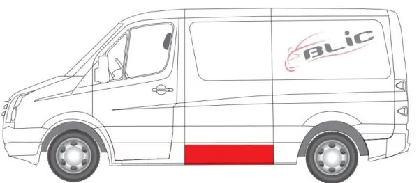 BLIC 6505-06-3548013P Quarter Panel