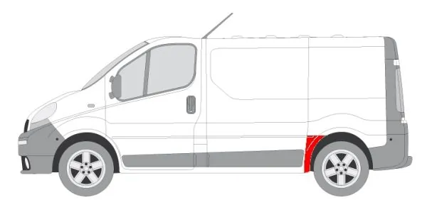 BLIC 6504-03-6061585P Inner Wing Panel