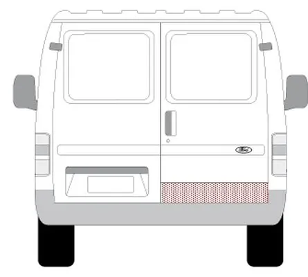 BLIC 6016-00-2515172K Interior Door Panel