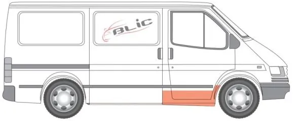 BLIC 6505-06-2515056P Foot/Running Board