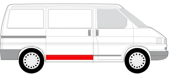 BLIC 6505-06-9558153K Interior Door Panel