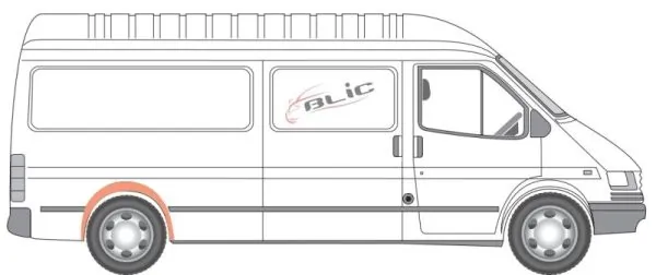 BLIC 6504-03-2515558P Inner Wing Panel