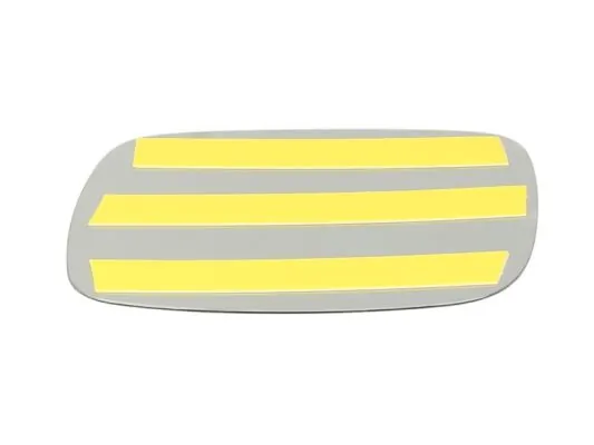 Mirror Glass, exterior mirror 6102-01-0125P