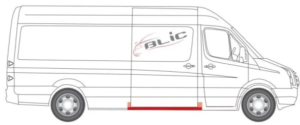 BLIC 6505-06-3548002P Entry plate