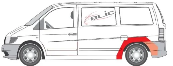 BLIC 6504-03-3541591P Inner Wing Panel