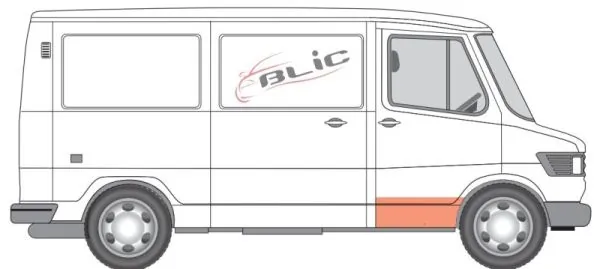 BLIC 6015-00-3545134P Interior Door Panel