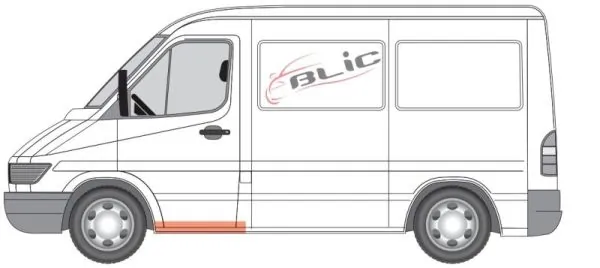 BLIC 6505-06-3546045P Entry plate