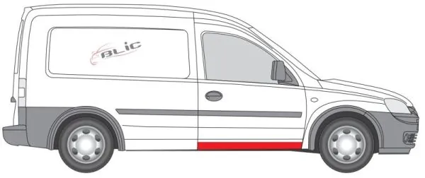BLIC 6505-06-5023004P Rocker Panel