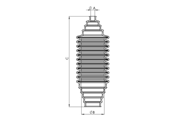 TEDGUM 00226980 Protective Cap/Bellow, shock absorber