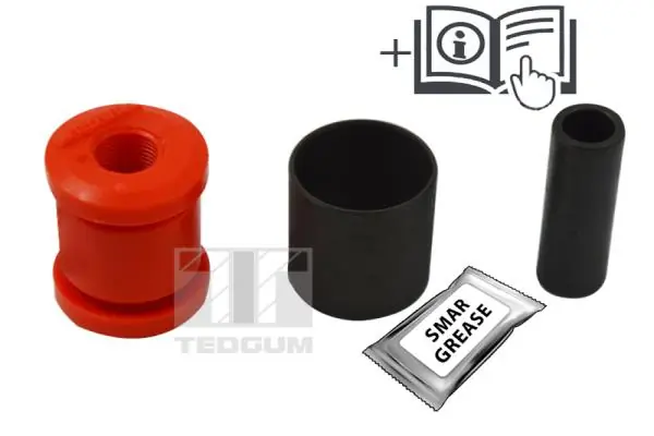 Mounting, control/trailing arm 00087510