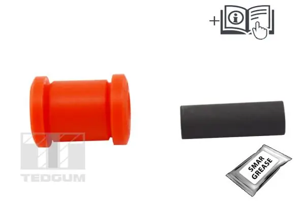 TEDGUM 00307675 Mounting, control/trailing arm