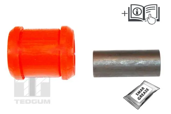 TEDGUM TED14075 Mounting, control/trailing arm