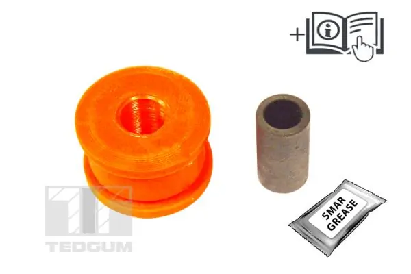TEDGUM TED12443 Mounting, control/trailing arm