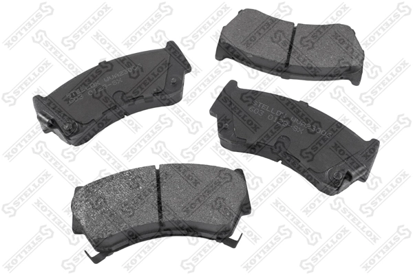 Brake Pad Set, disc brake 603 012B-SX