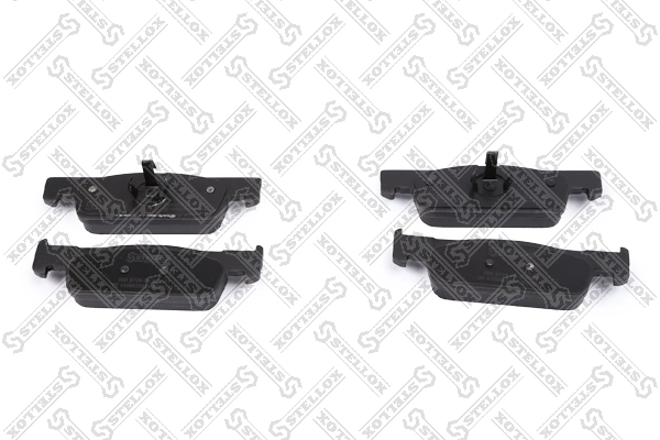 Brake Pad Set, disc brake 000 572B-SX