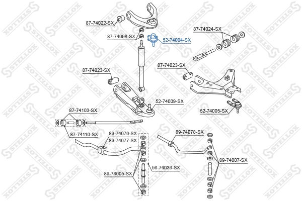 Ball Joint 52-74004-SX