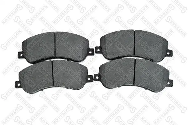 Brake Pad Set, disc brake 1261 002B-SX